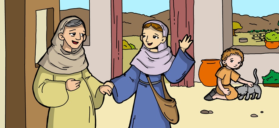 The Visitation of the Virgin Mary to Saint Elizabeth